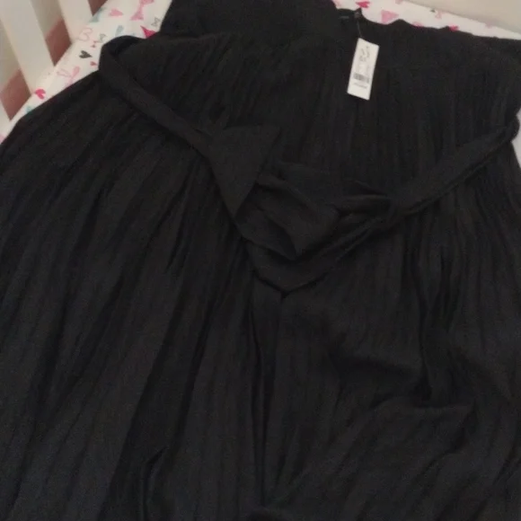 New York and Company Pleated Sheer Skirt - Picture 6 of 7